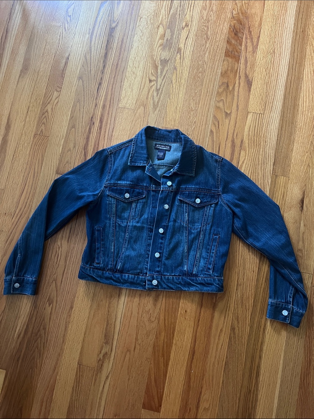 new directions Blue Denim Classic Jean Jacket
